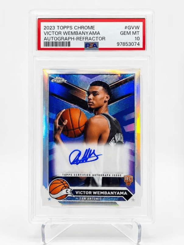 Victor Wembanyama Autograph-Refractor
