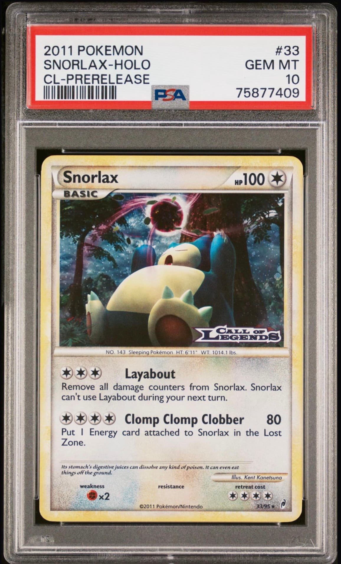 Snorlax-Holo