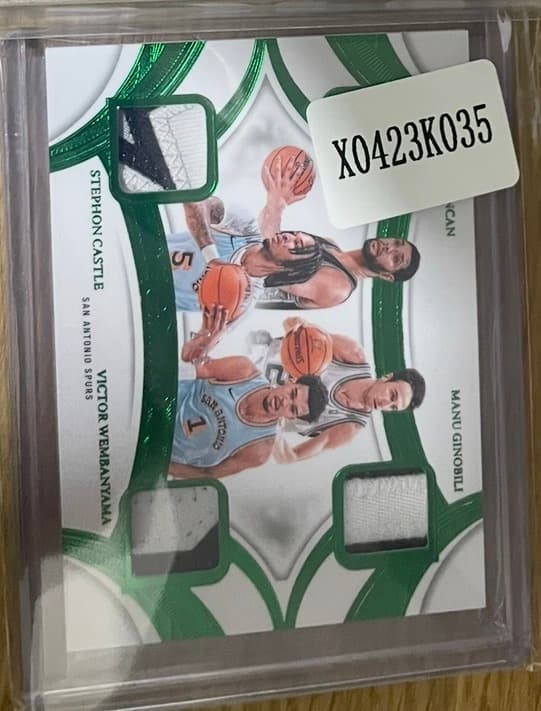 Wemby Castle Ginobili Duncan